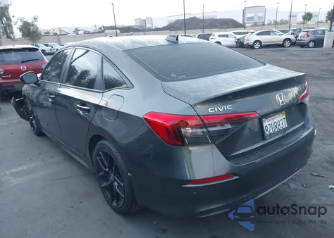 2022 Honda Civic Sport from USA, damaged, VIN 2HGFE2F50NH556324